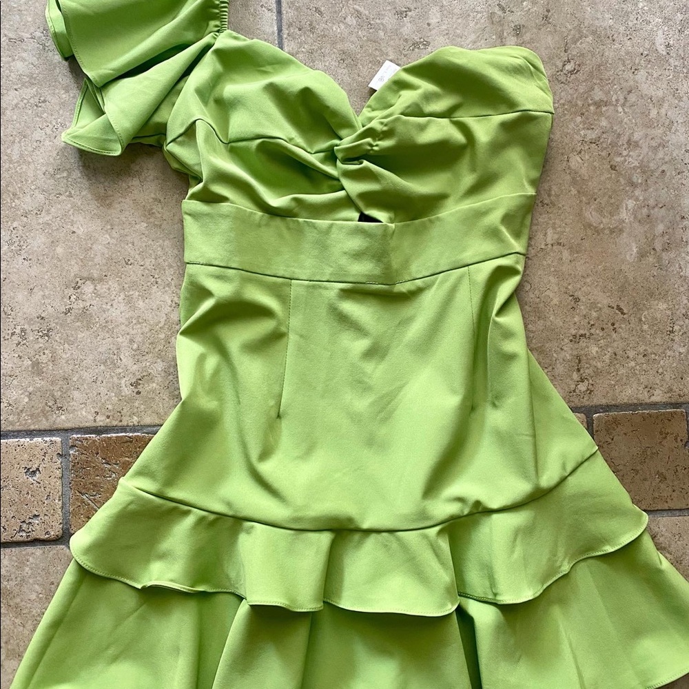 Boutique Green Cocktail Dress